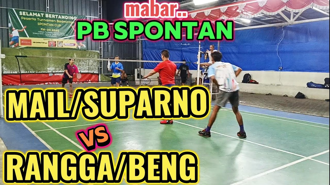 MAIL/SUPARNO VS RANGGA/BENG.MABAR PB SPONTAN EMPANG BEKASI 🔥.