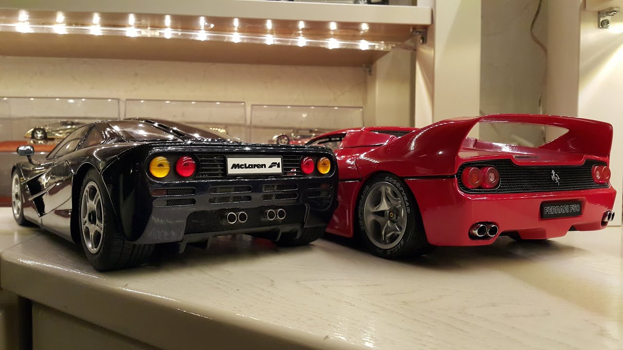 McLaren F1 vs. Ferrari F50 