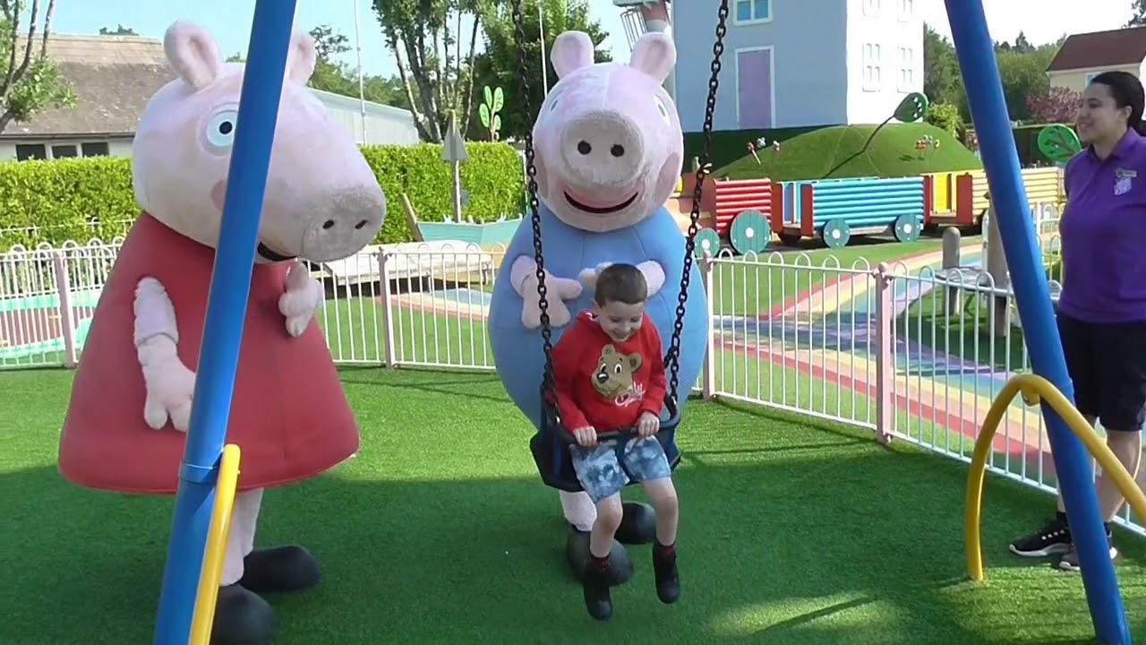 Aydan's Make A Wish Trip To Peppa Pig World 2018