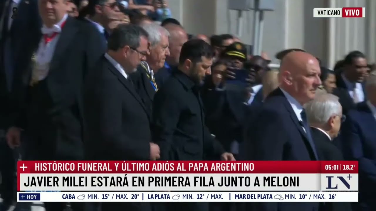 Histórico funeral del papa Francisco: será el primer papa sepultado fuera del Vaticano desde 1903