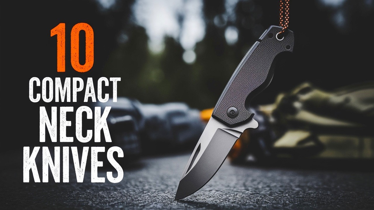 10 Compact Neck Knives for Self Defense & EDC 2025