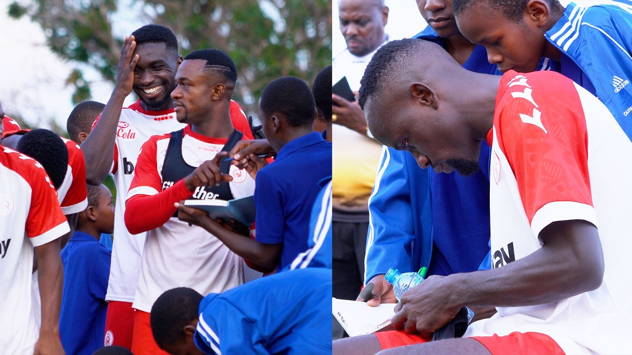 WALICHOKIFANYA WACHEZAJI BAADA YA KUMALIZA MAZOEZI YA KWANZA TUKIWA HAPA DODOMA