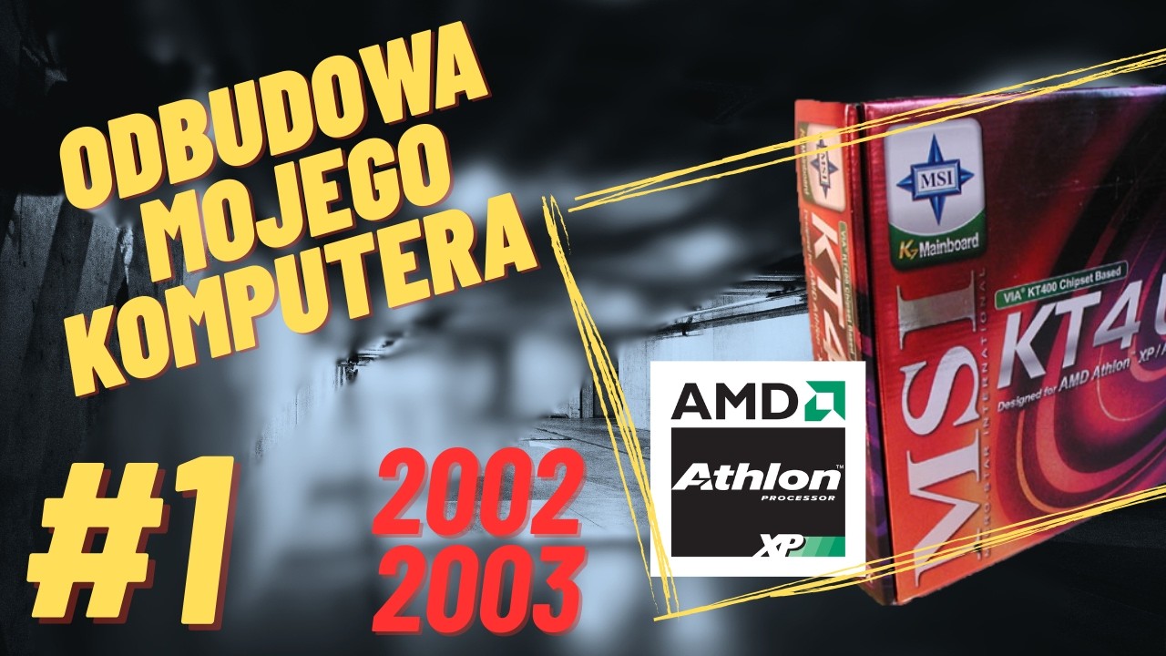 Odbudowuję mój komputer z 2003 roku… zaczynamy retro projekt! 💾🔥 | CZĘŚĆ 1