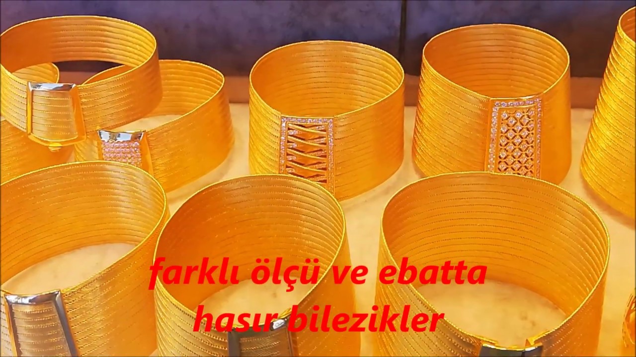 Hiç Bir Zaman Modası Geçmeyen Trabzon Hasır Bilezik ve Gerdanlığı