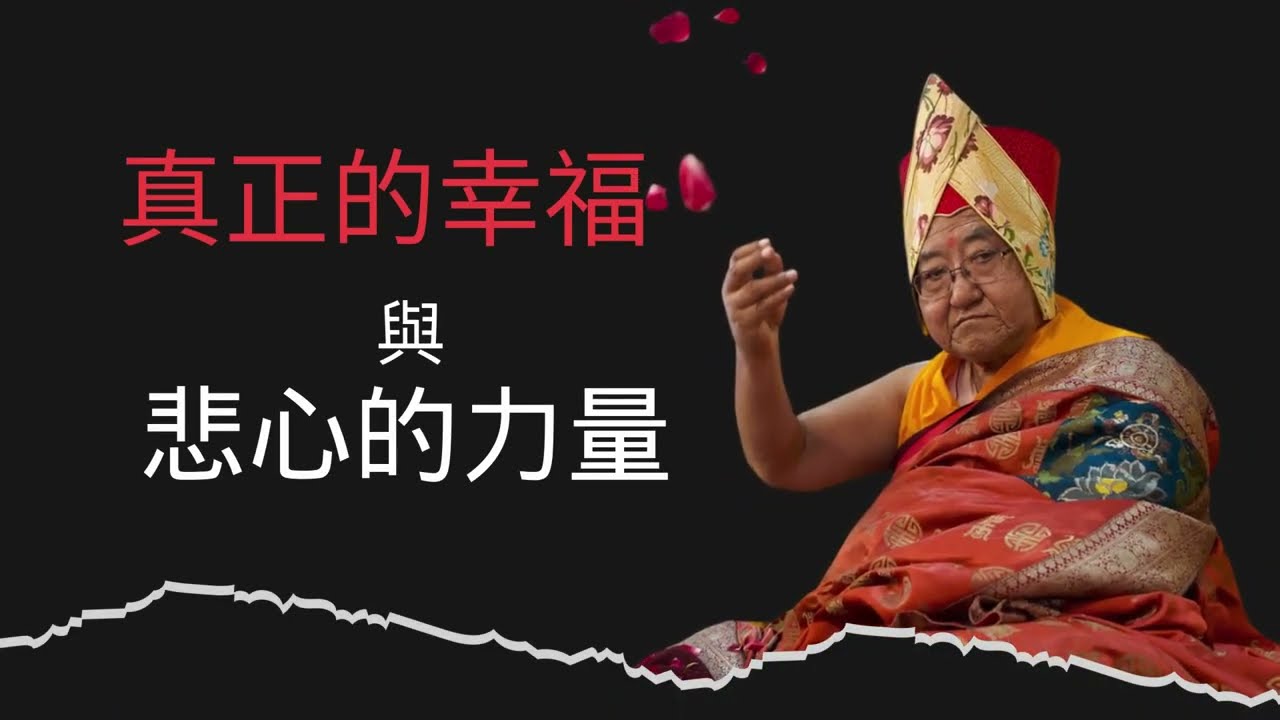 搶先看｜第41任薩迦法王談真正的幸福與悲心的力量