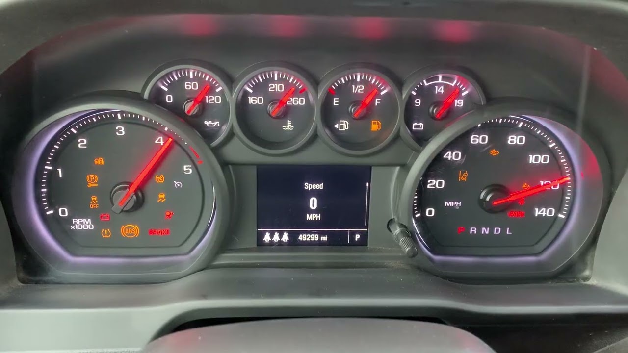 2024 Chevrolet 2500 Silverado Instrument Cluster Dallas Fort Worth, TX #52245