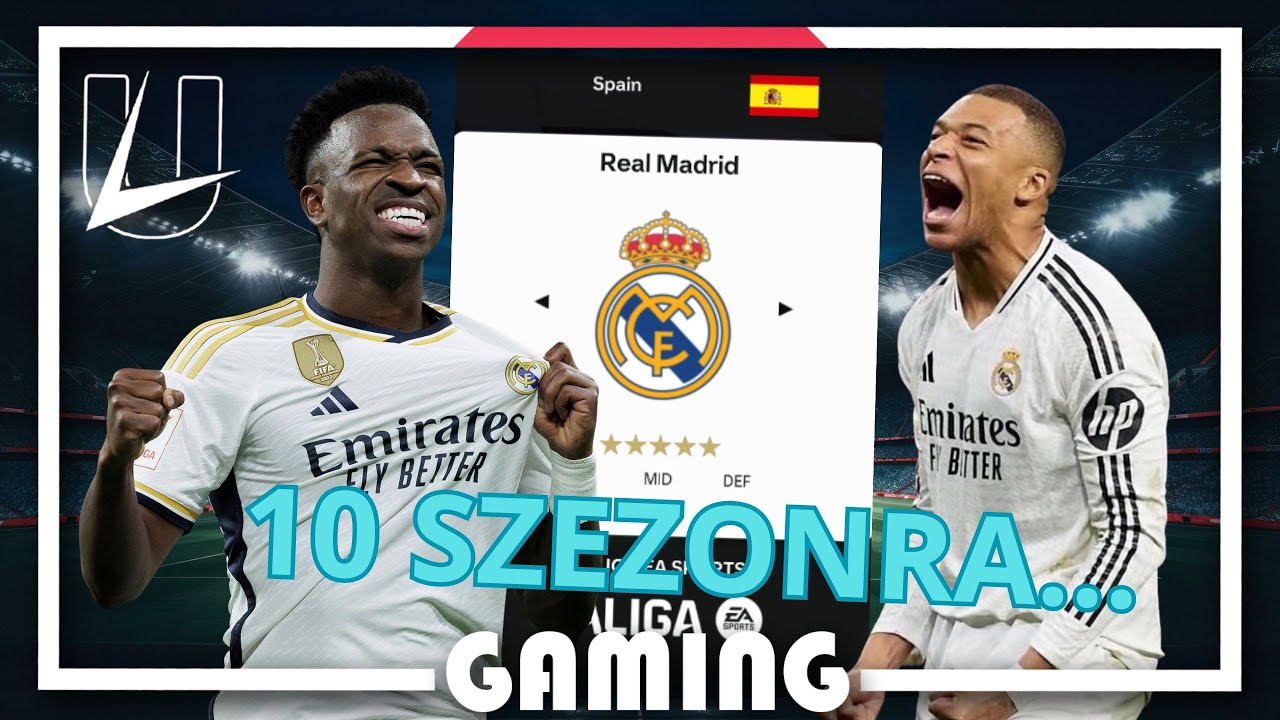 Real Madrid menedzsere lettem 10 szezonra...