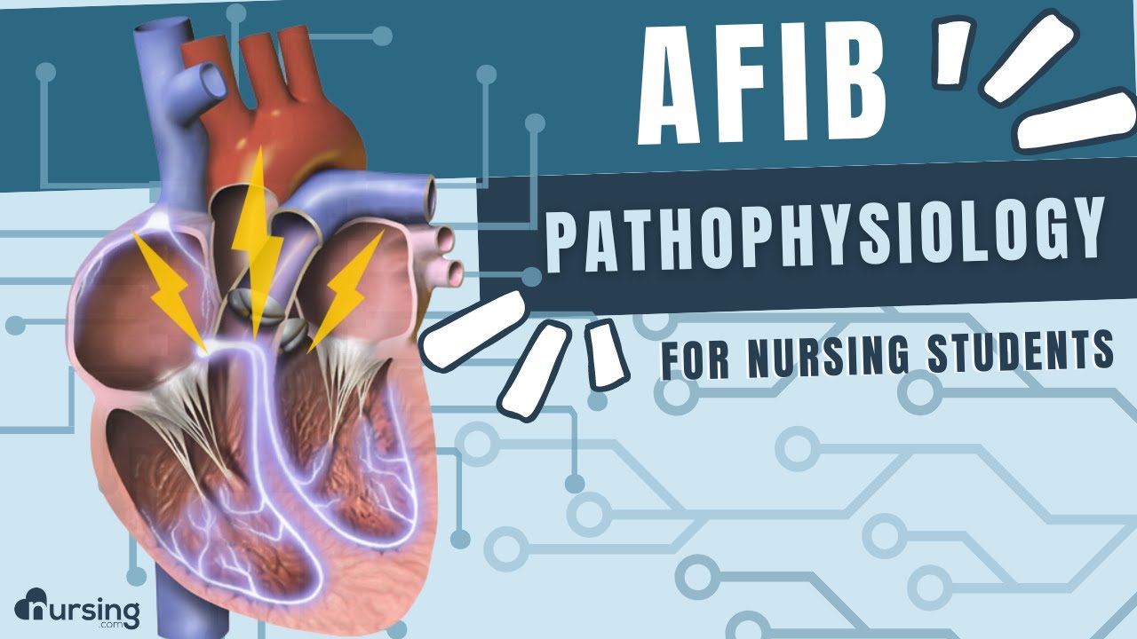 AFIB (Atrial Fibrillation) Pathophysiology- Cardiac Nursing