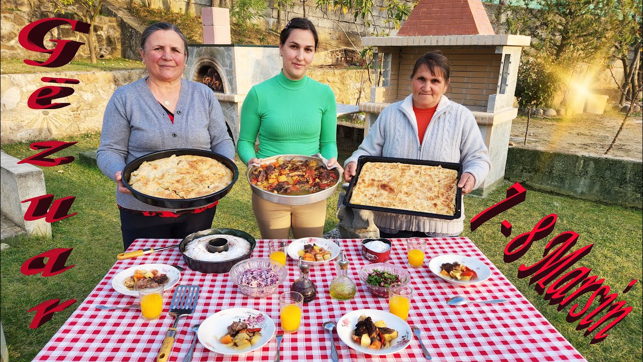 Gëzuar 7-8 Marsin! - Jeta në Fshat - Albanian Village Life
