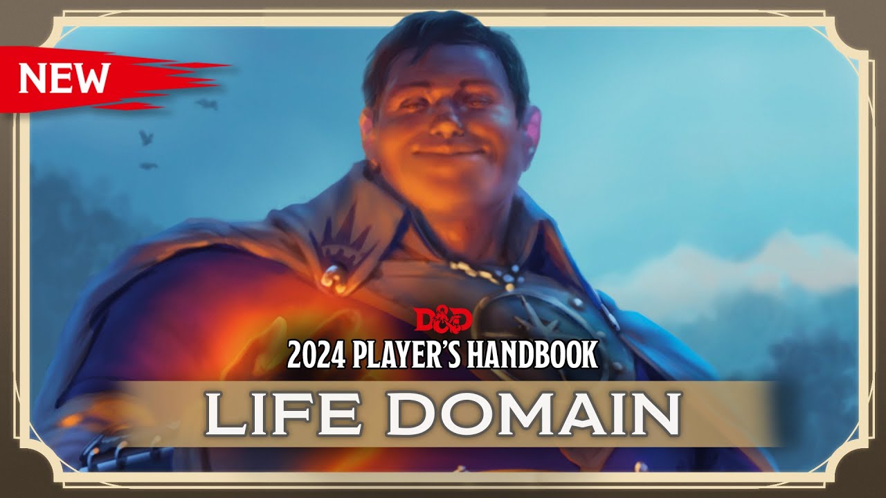 Cleric: Life Domain | 2024 Player's Handbook | D&D