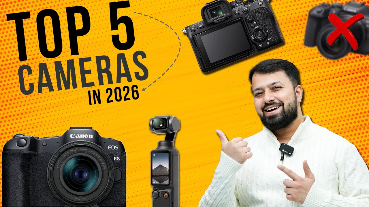 Top 5 Cameras For Photography & Videography In 2026