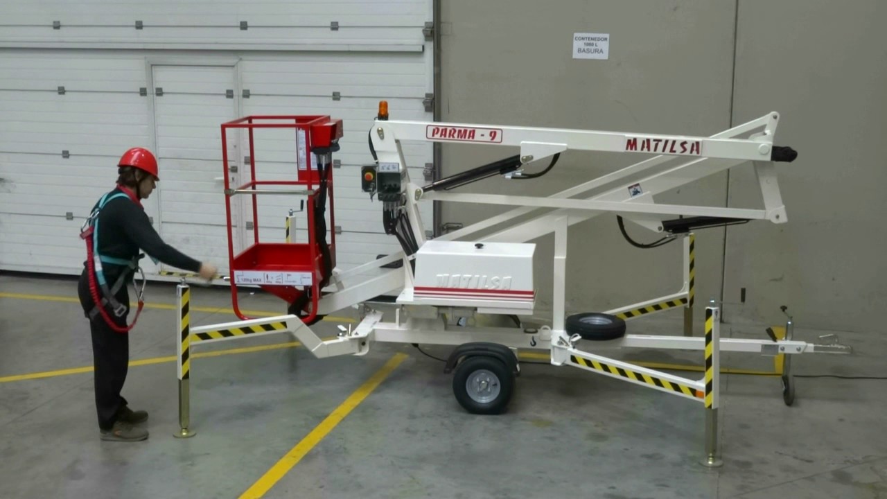 Nacelle élévatrice tractable Matilsa Parma 9