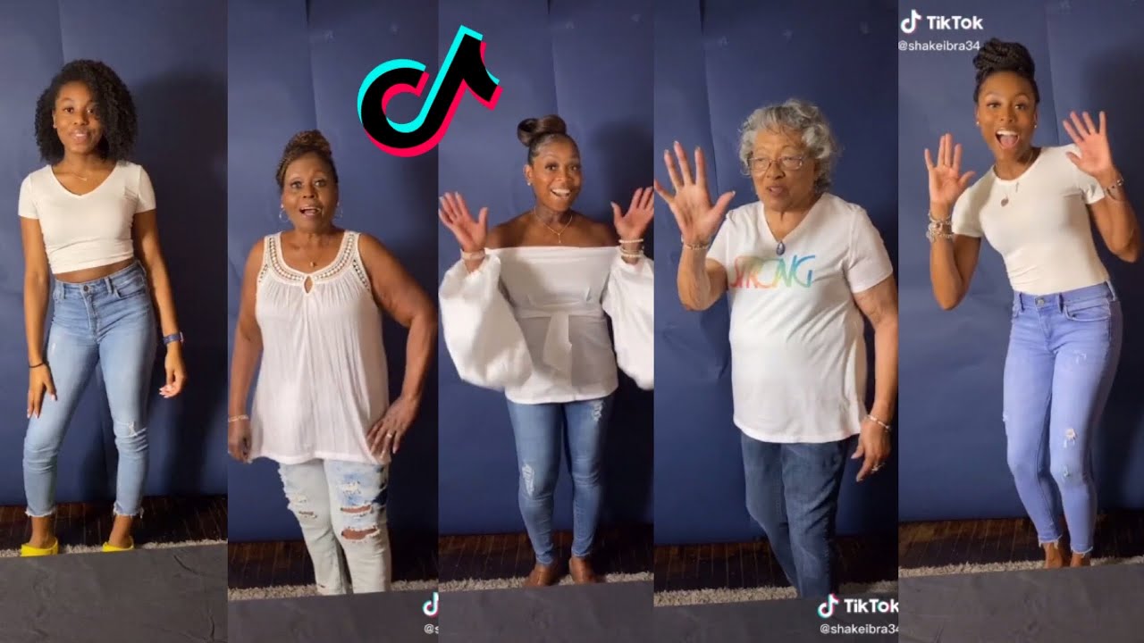 Hi MOM! Generations Challenge.. Tiktok Compilation.. Four and Five Generations.. Amazing