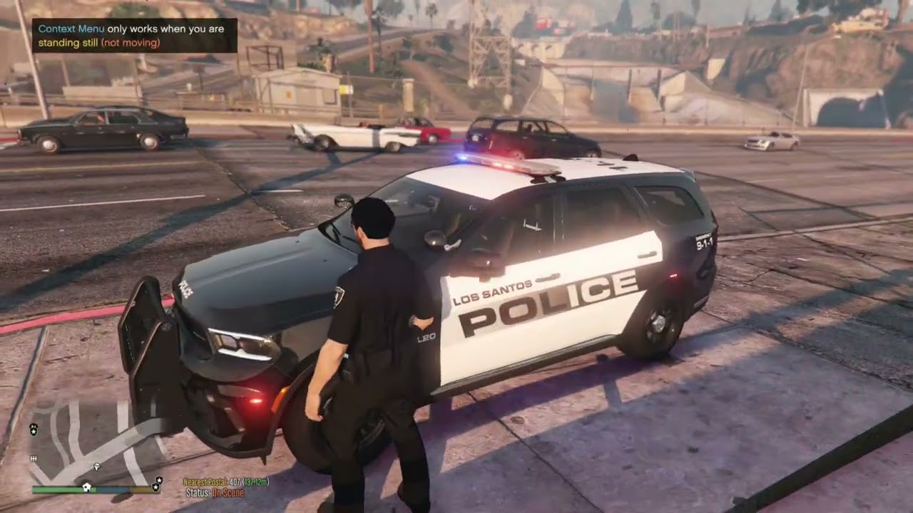 Playing LSPDFR as a city patrol officer!