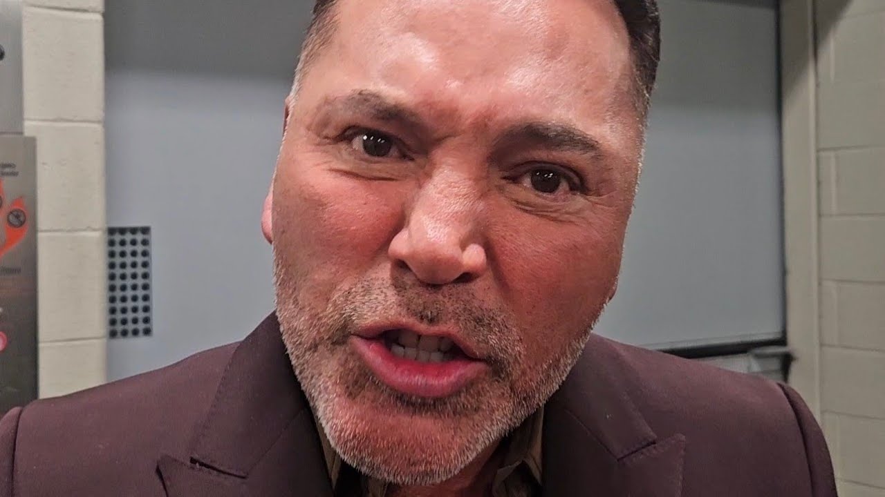 Oscar De La Hoya immediate reaction to Ryan Garcia win