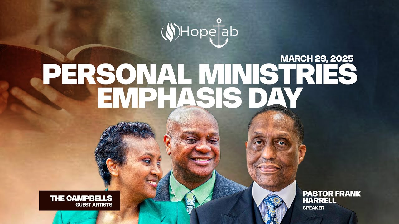 Personal Ministries Emphasis Day | Hope Tabernacle SDA Church