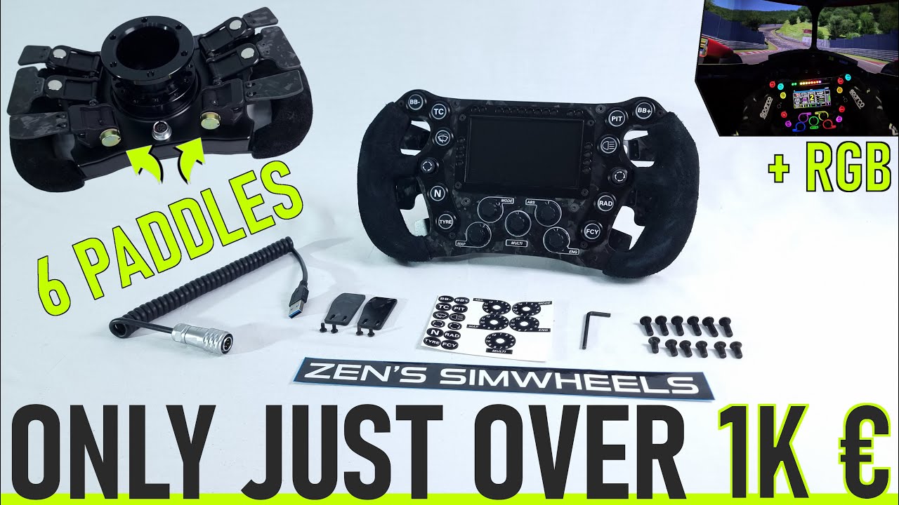 Zen's Simwheels UNIFLEX-Elite Sim Racing Wheel - In-Depth Review