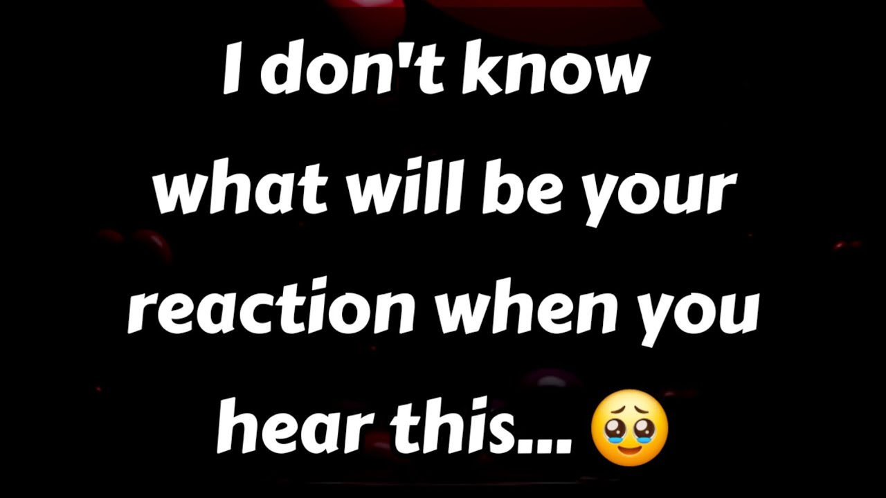 I don't know what will be your reaction when you ... 🥹🥺😦😧😖😣 || Dm to Df Love Today 🤎🧡 #loveletter 