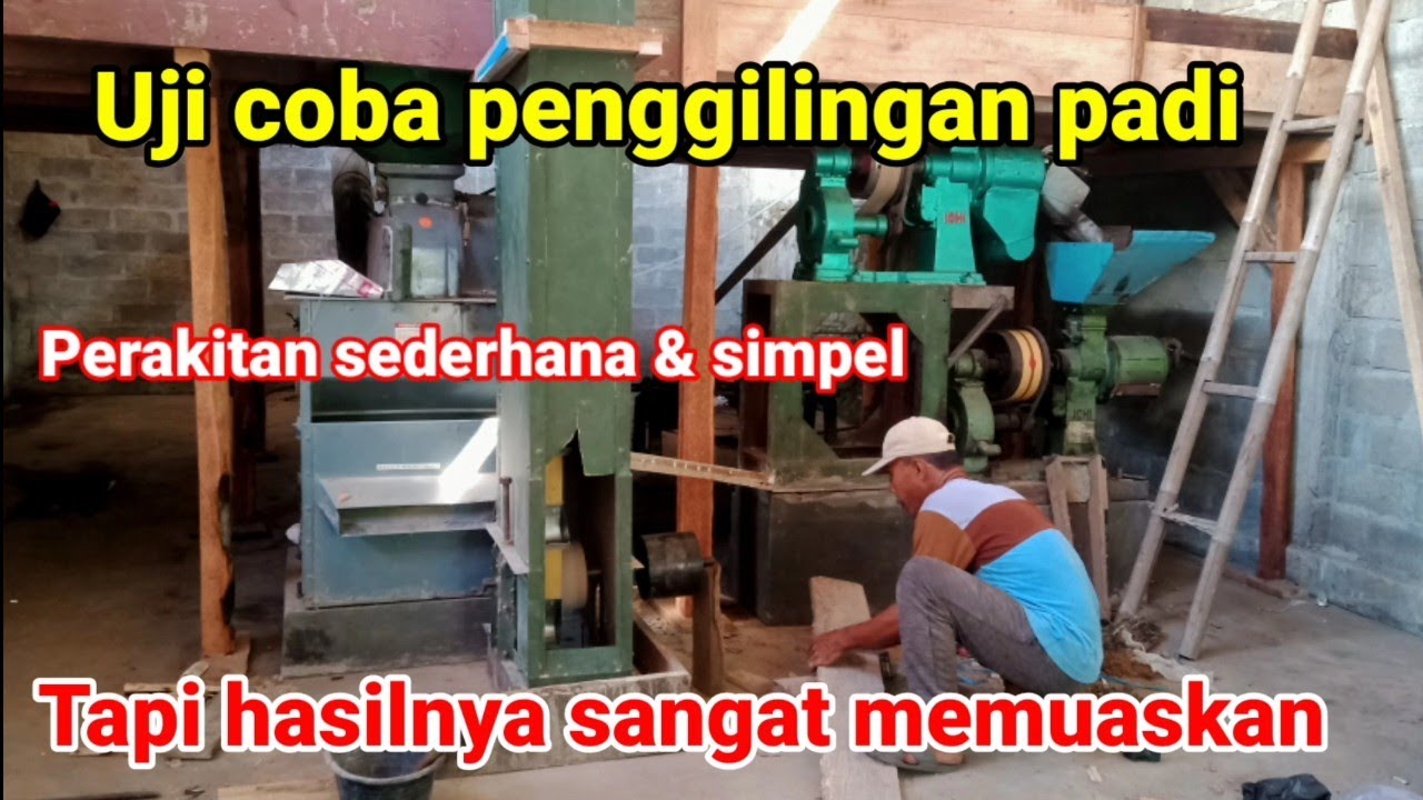 Finhising perakitan penggilingan padi / Ananda diesel