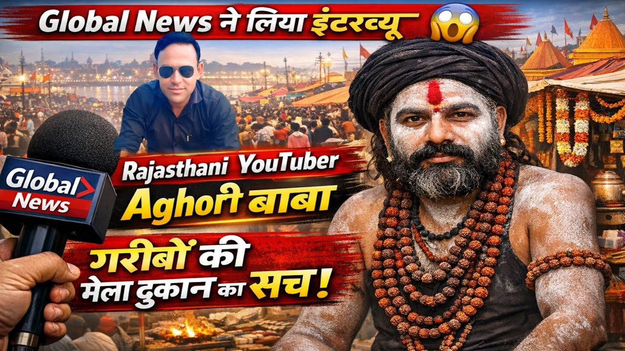 Global Bharat News माघ मेला प्रयागराज  | Kumbh Magh Mela Prayagraj Live Update & Exclusive Interview