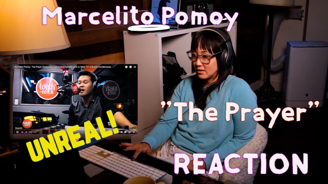 First Time Hearing Marcelito Pomoy - The Prayer