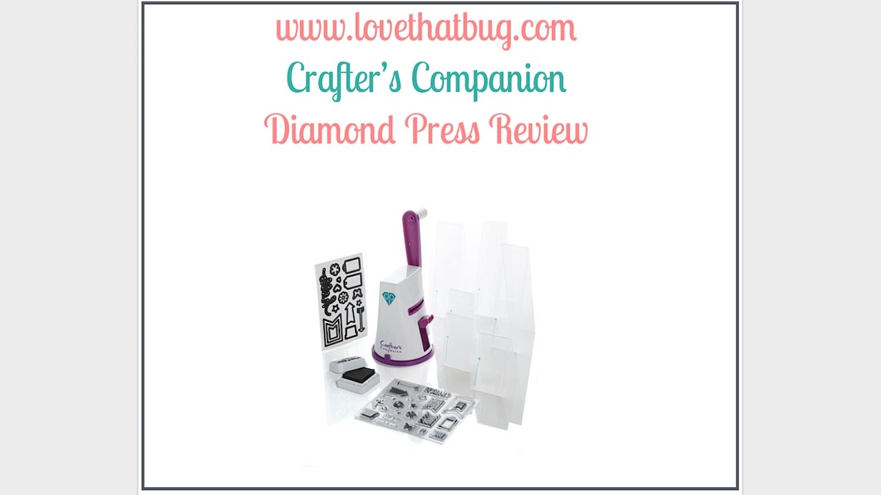 Crafters Companion Diamond Press
