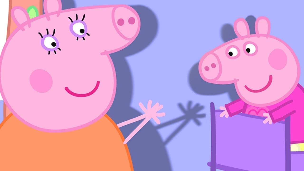 Peppa Pig English Episodes | Peppa Pig's Shadow