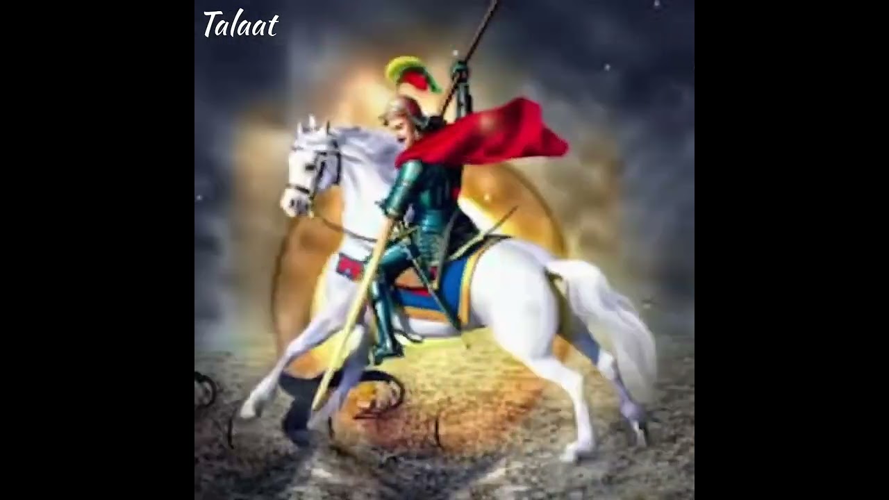 ايقونه الشهيد العظيم مارجرجس الروماني