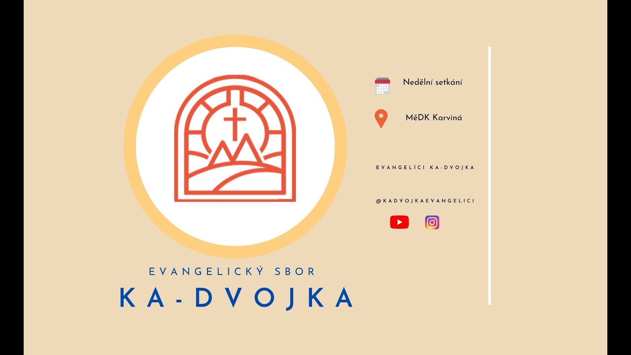 Evangelíci Ka-Dvojka - Nedělní setkání 15.2.2026
