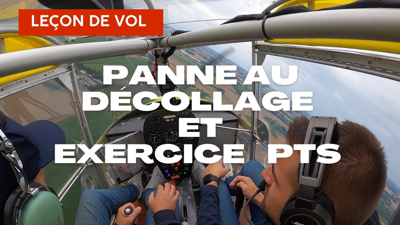 Panne au décollage et exercice de PTS