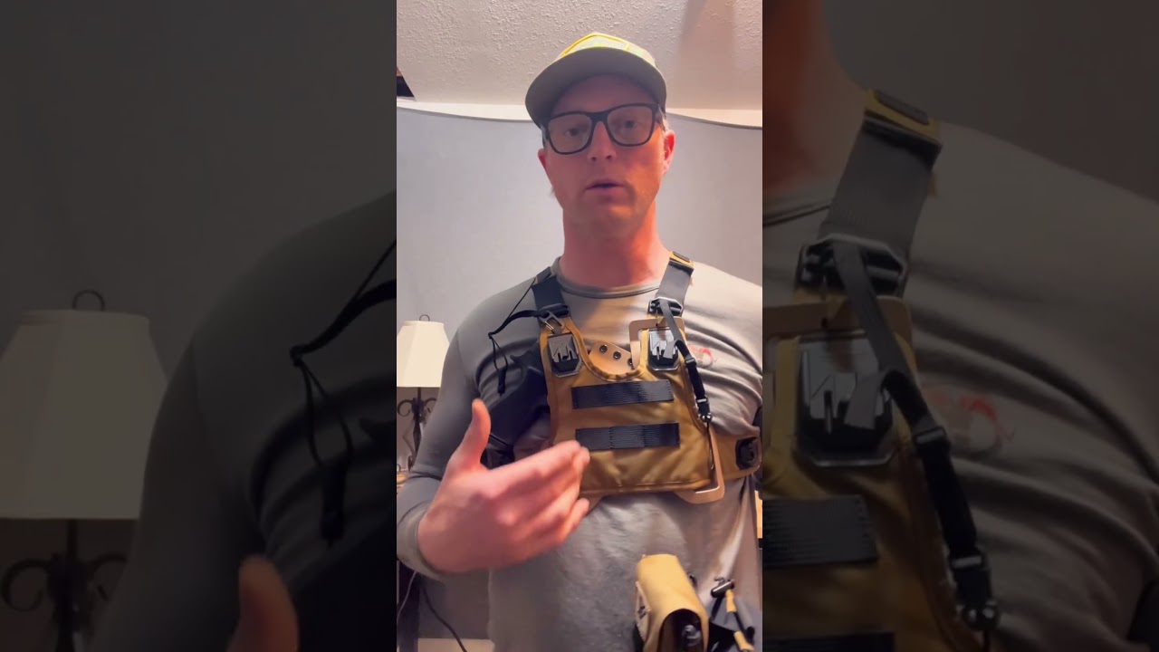Binocular harness with quick detachment system! Striver gear! Venandi holsters #huntinggear