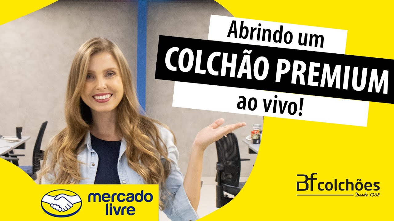 ABRIMOS UM COLCHÃO PREMIUM À VÁCUO AO VIVO! - BF Colchões