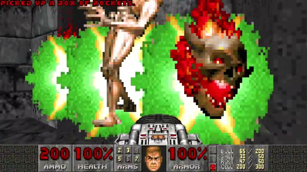 DOOM: Pale Horse, MAP26: IMITATION OF LIFE by Merrick18818, no commentary