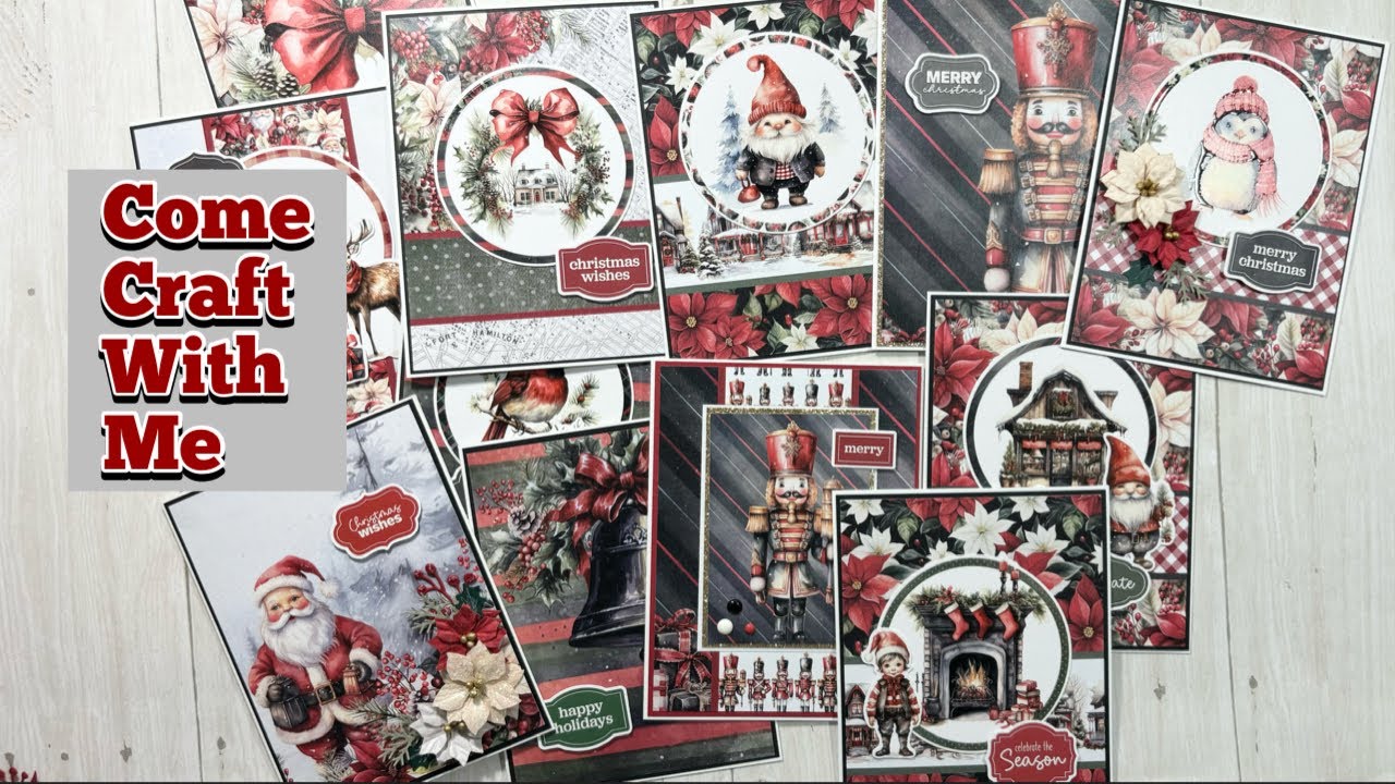 Come CWM! | Paper Rose | Jolly Holidays Quick Cards Kit