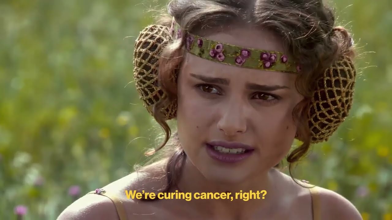AI will cure cancer ￼Star Wars meme