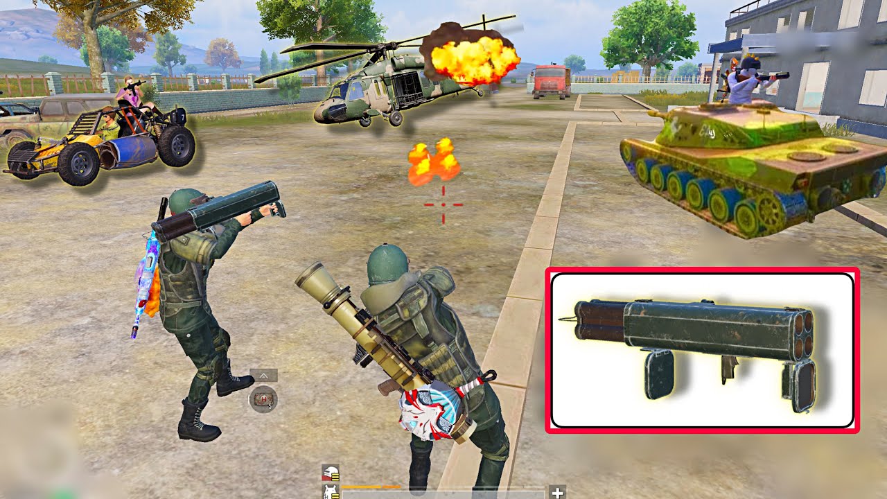 M202 + M3e1 Destroyed Full PAYLOAD 3.0🔥Jet vs Helicopter vs Tank - PUBG MOBILE
