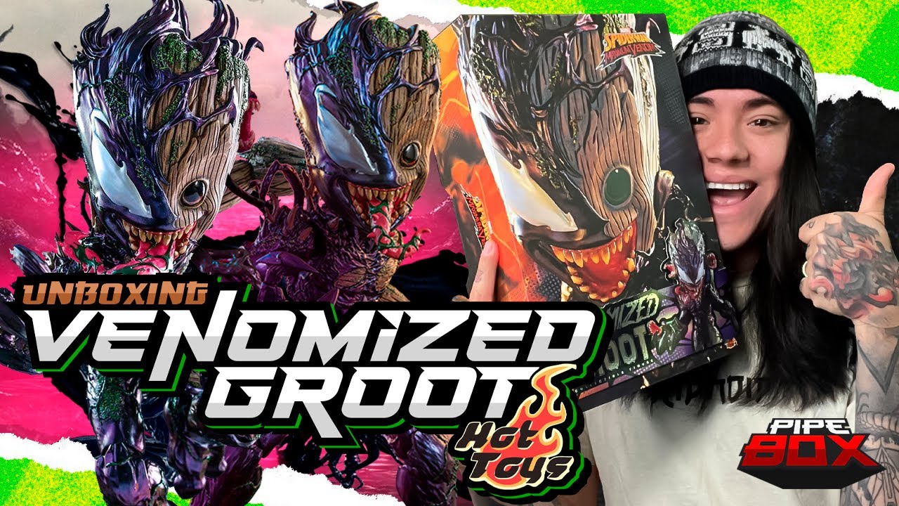 ¡La Figura de GROOT que NO conoces! Venomized Groot
