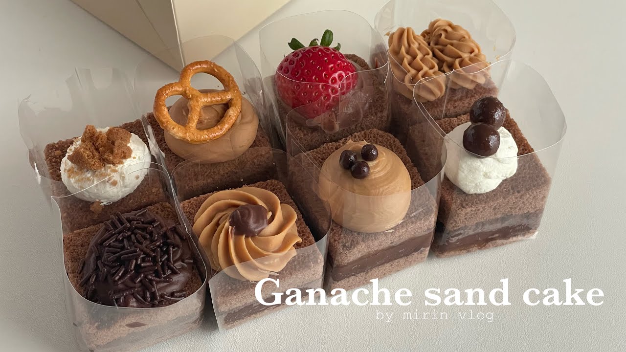 本気バレンタイン💌濃厚ガナッシュサンドのケーキボックス🎁作り方