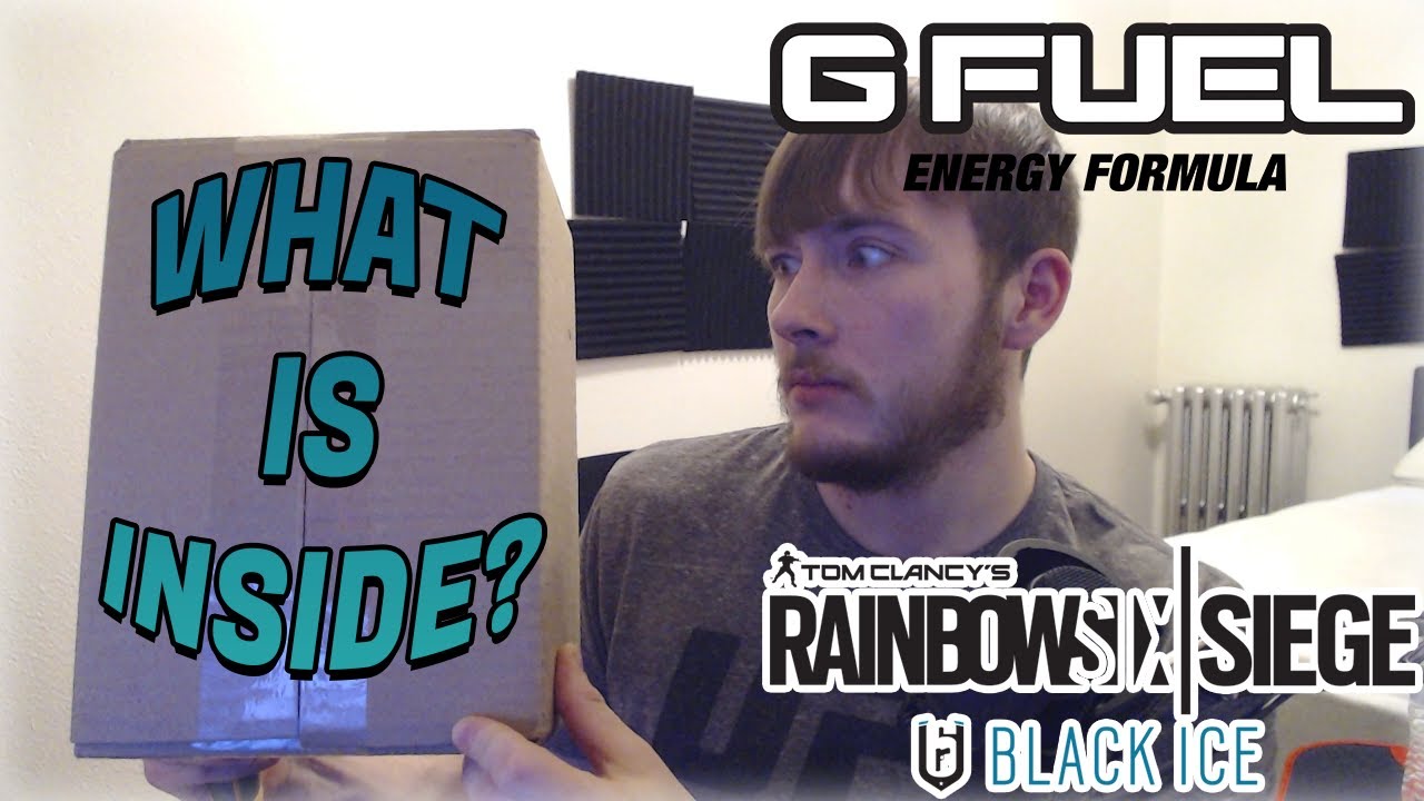 NEW BLACK ICE GFUEL COLLECTORS BOX | Unboxing and Taste Test (Best Shaker Cup Ever)