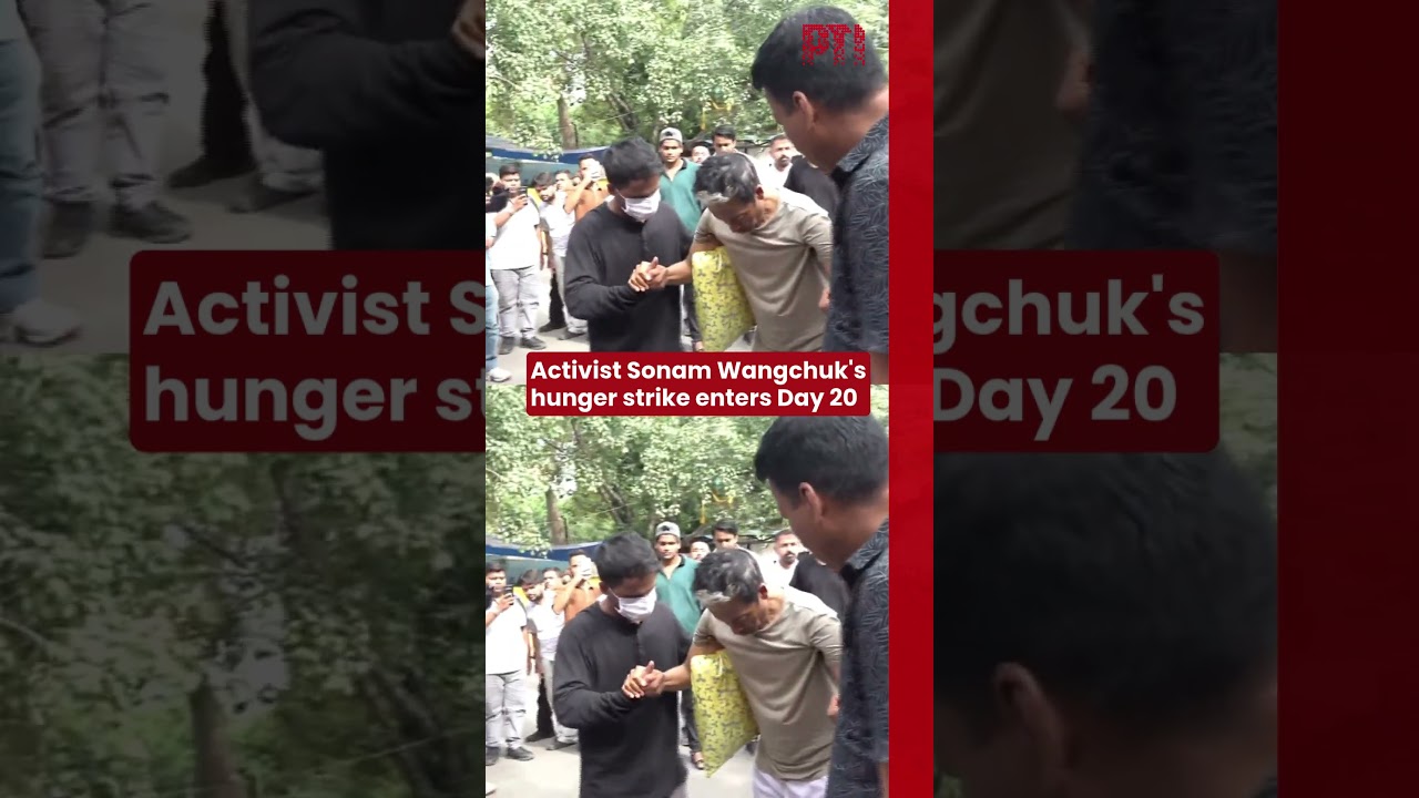 Activist Sonam Wangchuk's hunger strike enters Day 20