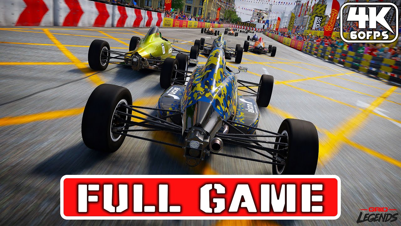 GRID Legends (2022) - FULL STORY Campaign Walkthrough Part 1 [Ultra HD] - No Commentary