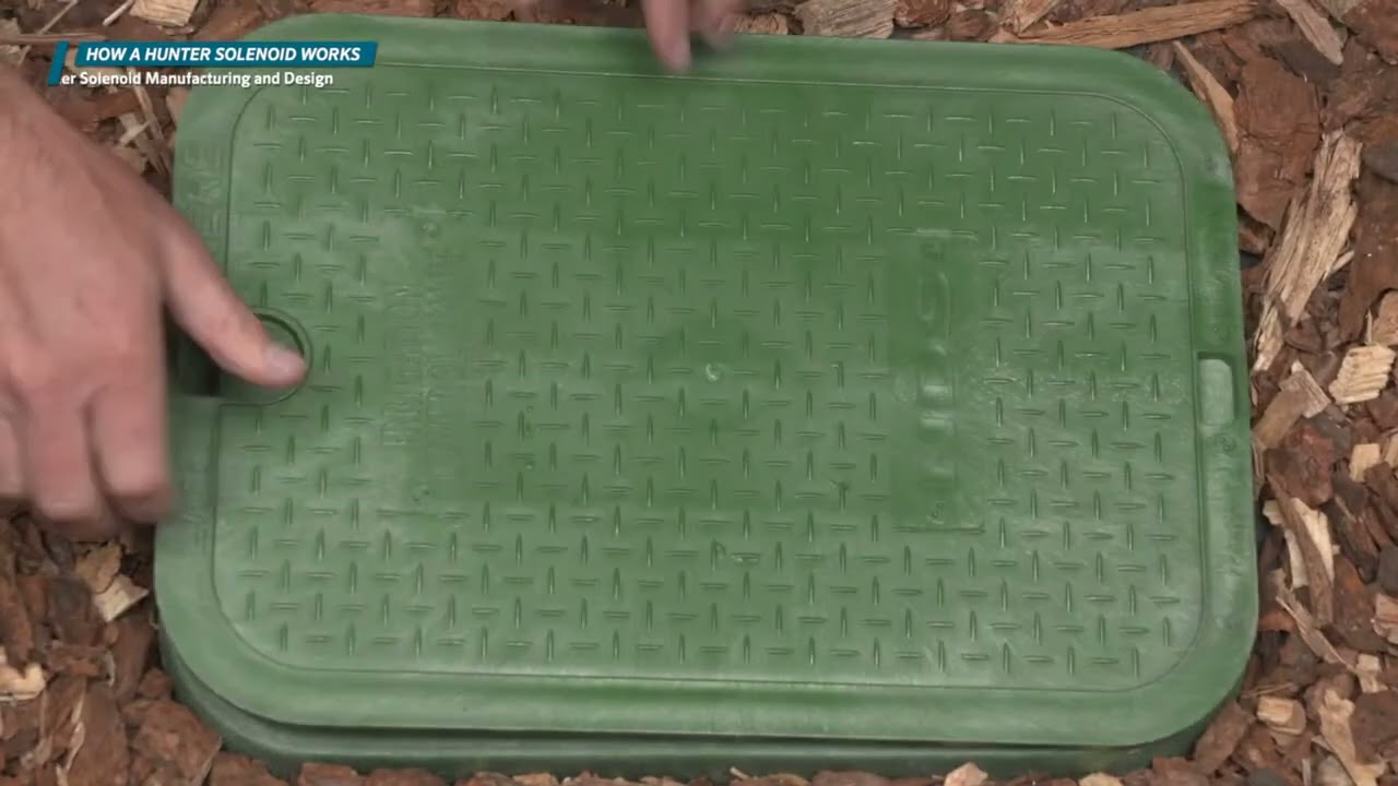 Hunter selenoid (bobin) çalışması …by Hunter irrigation