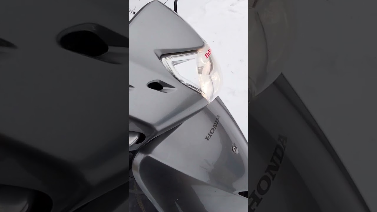 Honda Lead 110 запуск зимой..