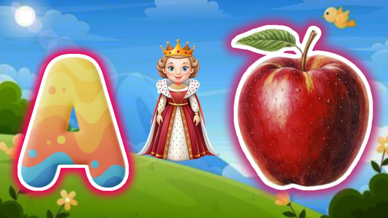 a for apple | अ से अनार | abcd | Abc phonics song for kids