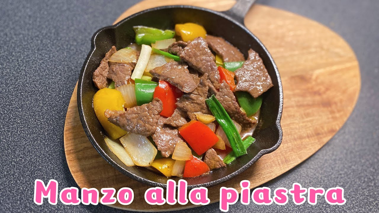Manzo alla piastra! Cucina cinese facile e veloce