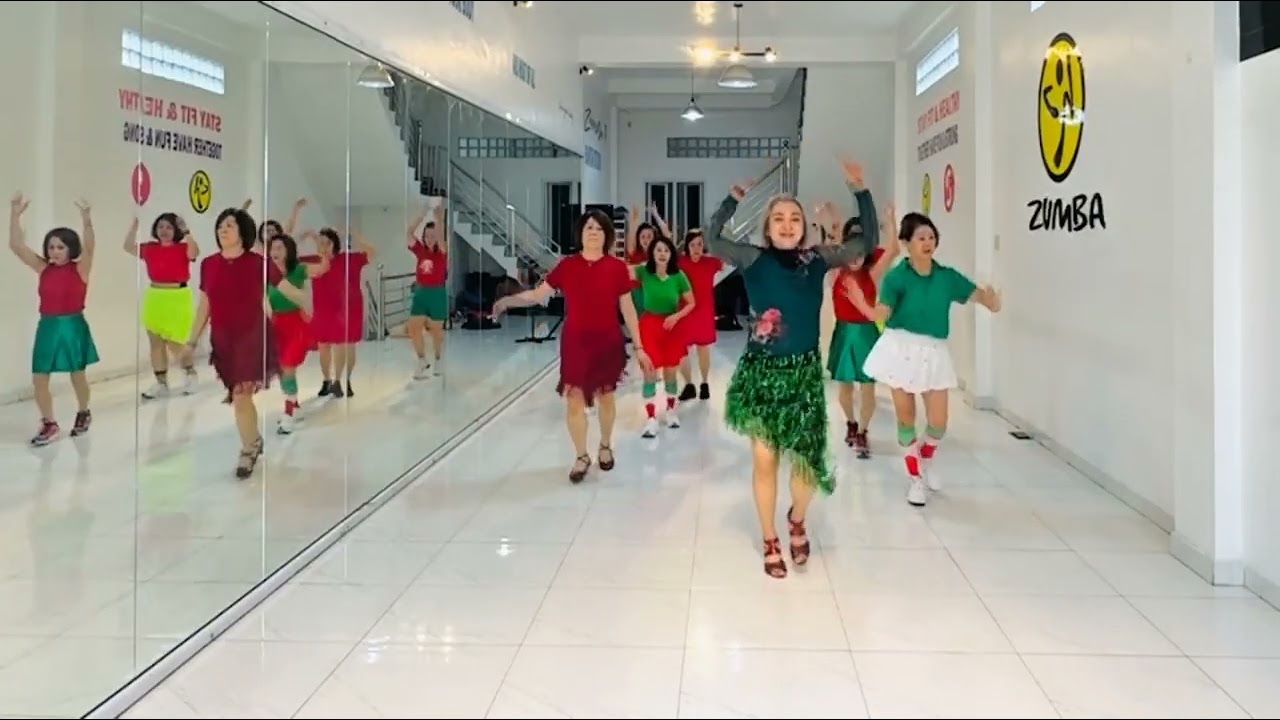 Maimuna (Tabola bale latin) Line Dance Demo by SIANTAR DANCE CLUB Siantar Studio
