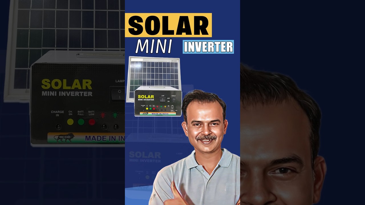 Mini Solar Power Kit &ndash; Portable & Powerful!