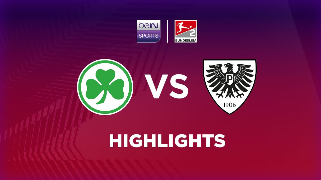 Greuther Furth v Munster | 2. Bundesliga 25/26 | Match Highlights