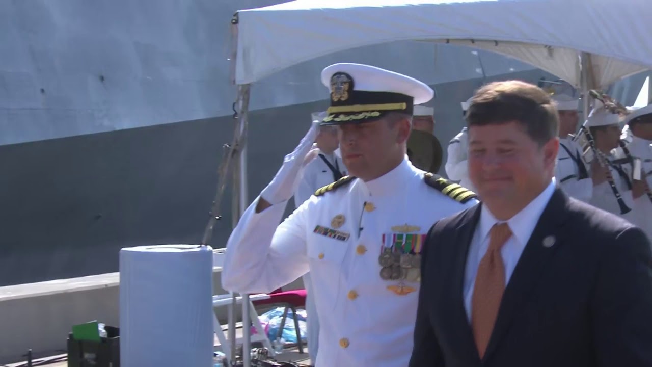USS Cincinnati Commissioning