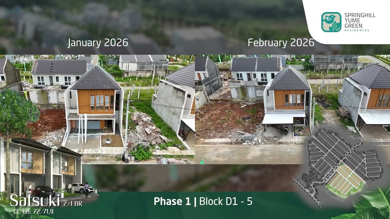 Perumahan Harga Terbaik dekat CBD Tangerang! Springhill Yume Green - Februari 2026